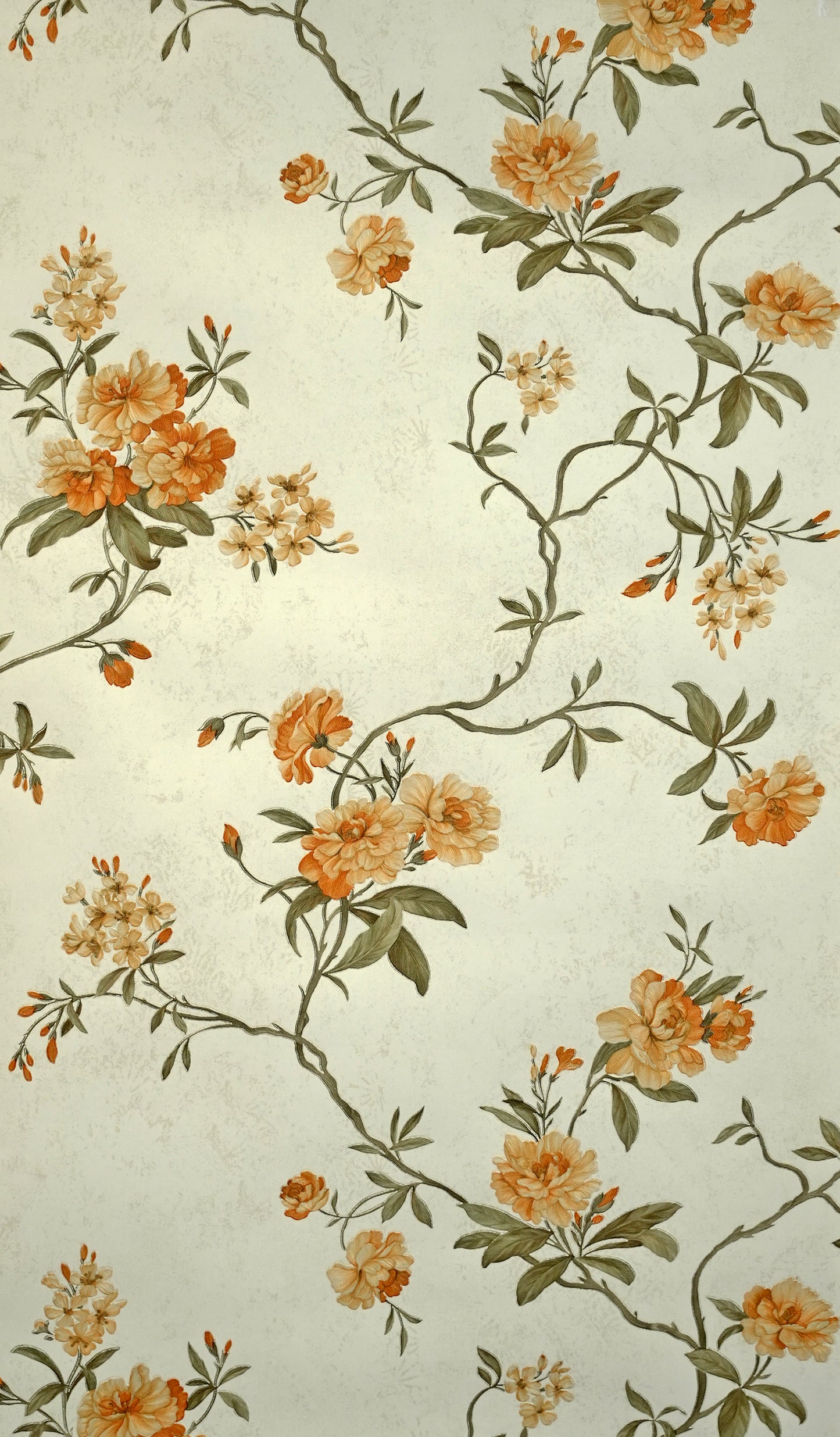 Decopine Floating Garden Non-Woven Wallpaper - Light Beige