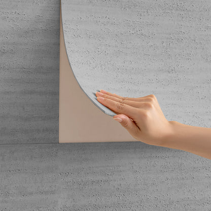 Papier Peint Auto-adhésif Effet Travertin – Gris Minéral – 60×280 cm