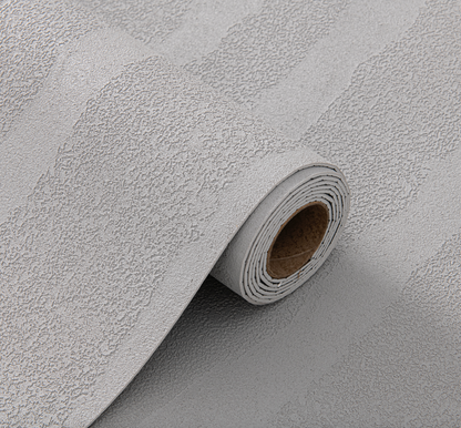 Papier Peint Auto-adhésif 3D – Texture Relief – Gris – 60×280 cm