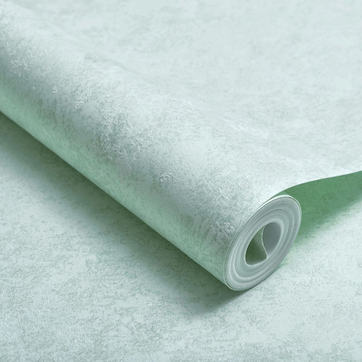 Non-Woven Wallpaper Gentle Voice – Light Mist Green – 0.53 x 10 m