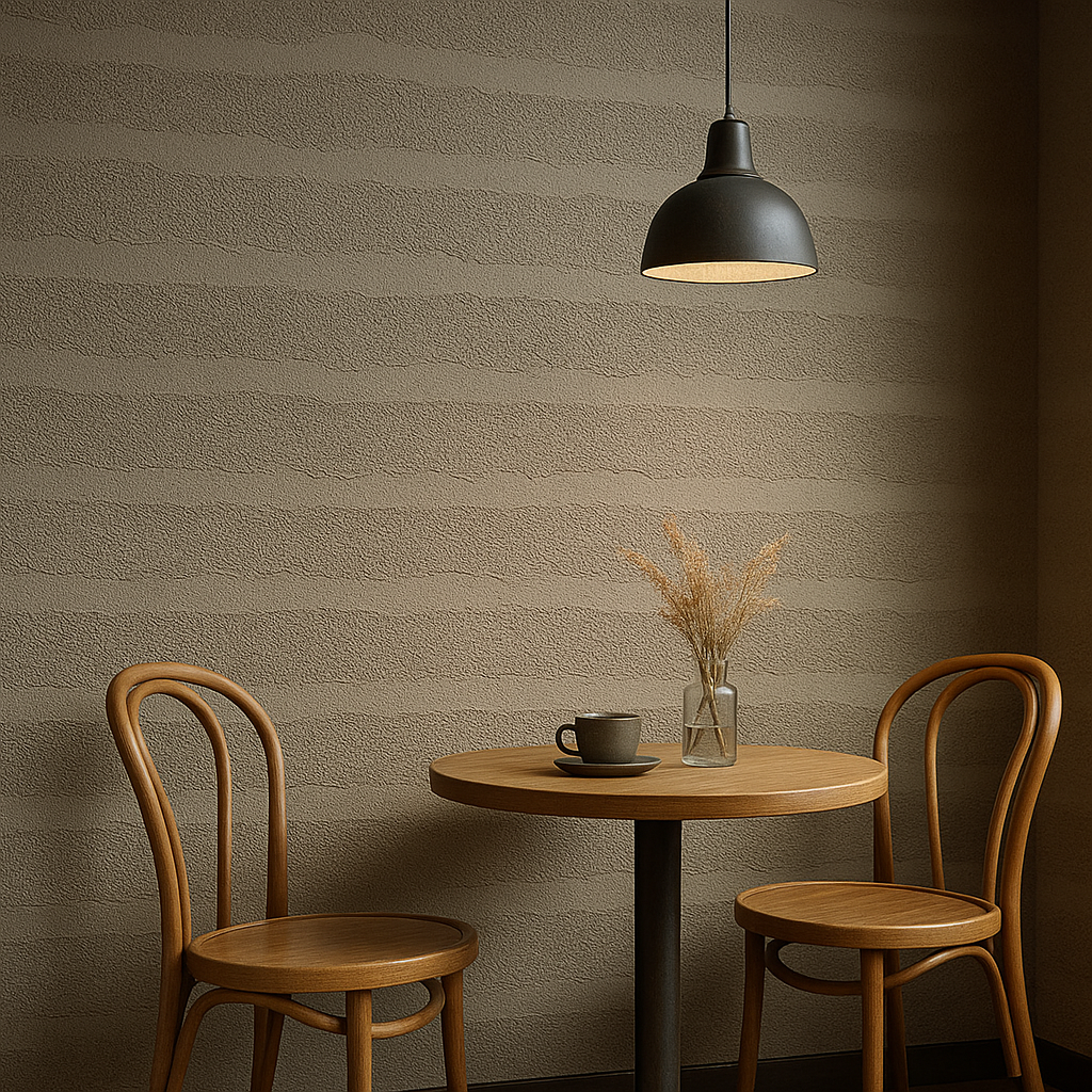 3D Self-Adhesive Wallpaper – Embossed Texture – Grey – 60×280 cm