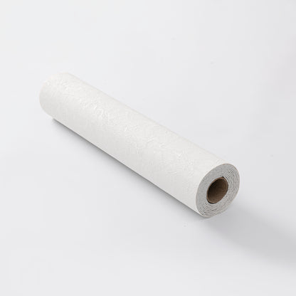 Papier Peint Auto-adhésif 3D – Relief Texturé Fin – Blanc – 60×280 cm
