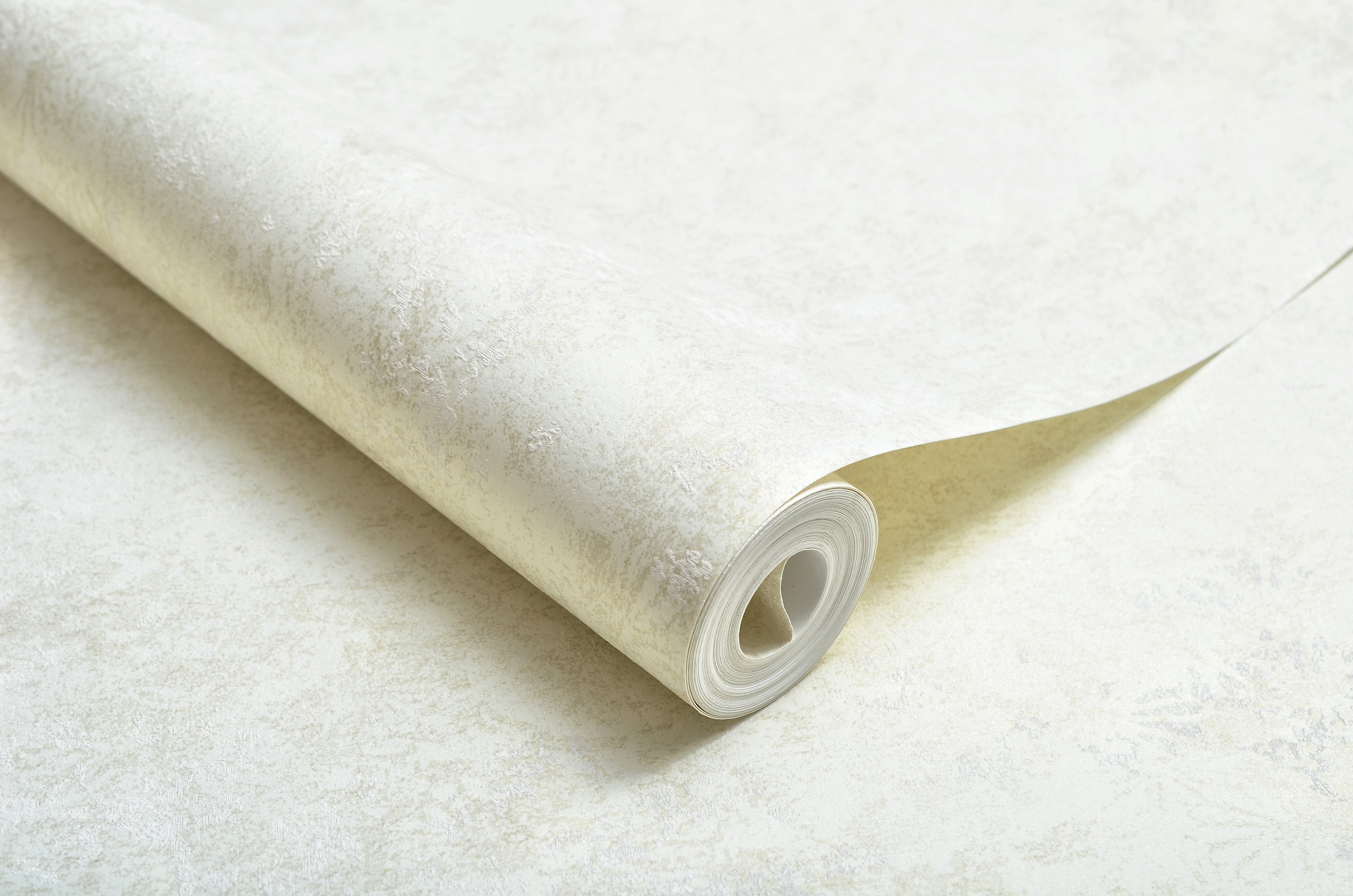 Non-Woven Wallpaper Gentle Voice – Nuanced White – 0.53 x 10m