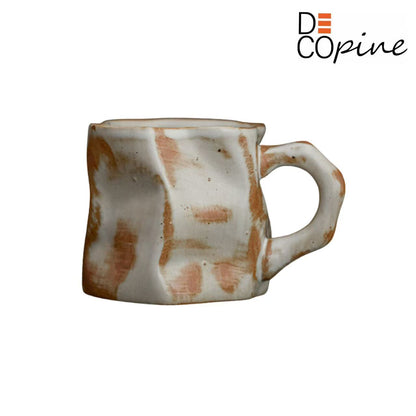 Tasse à Café en Céramique – Blanc Dégradé – Fait main – 300 ml