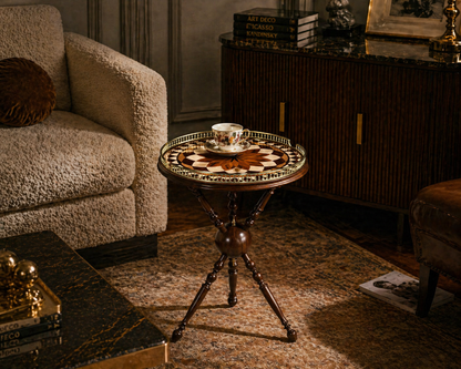 Précommande — HÉRITAGE MARQUETERIE I| Table basse en noyer — Édition limitée