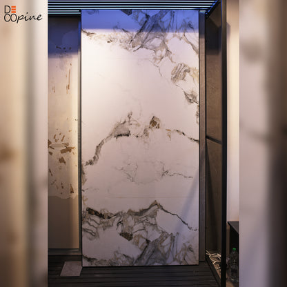 Panneau mural décoratif effet pierre en relief – 70×120 cm (Lot de 4, 3,36 m²)