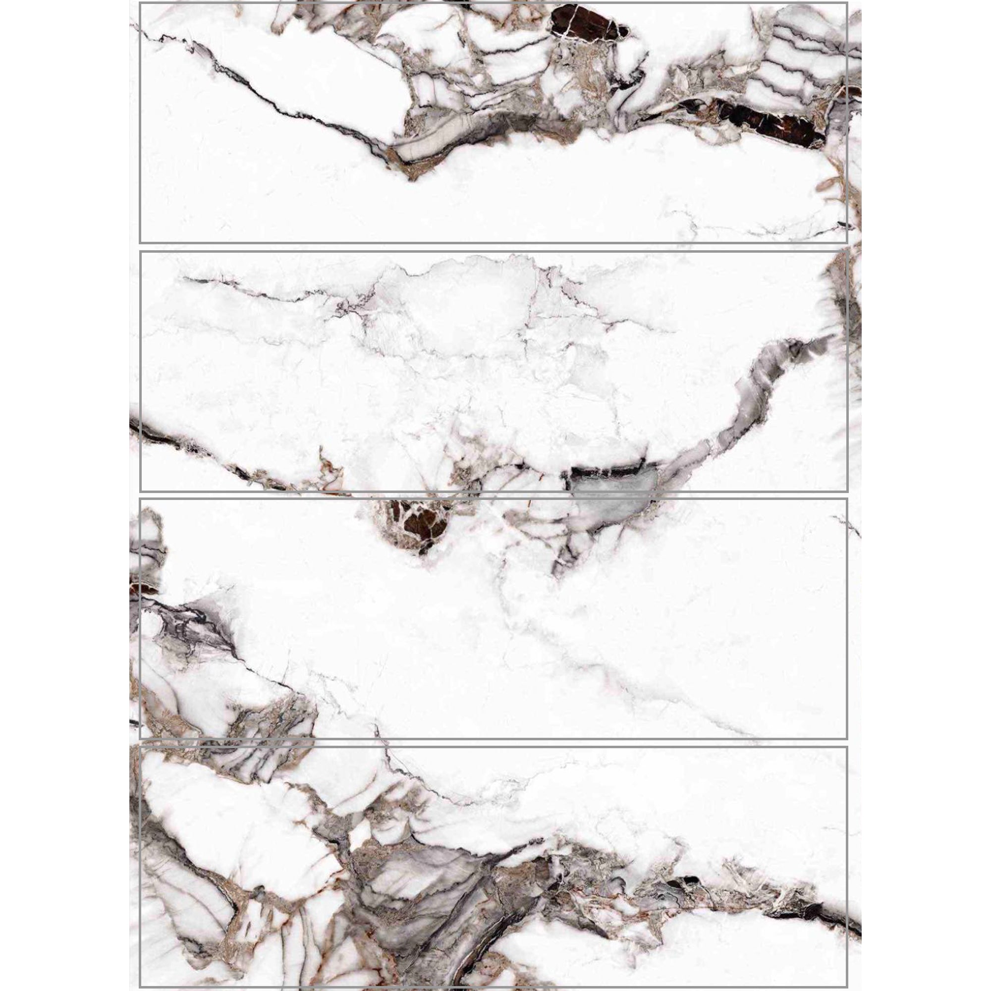 Panneau mural décoratif effet pierre en relief – 70×120 cm (Lot de 4, 3,36 m²) - REF: A02MW01