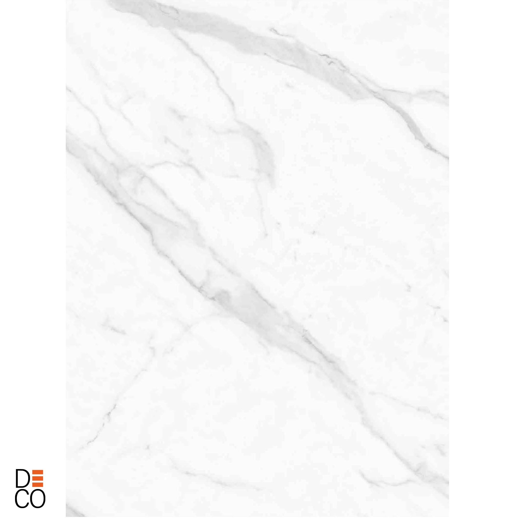 Decorative white matt marble effect wall panel – 65×120 cm (Pack of 4, 3.12 m²) - REF: A03MW03