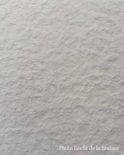 Panneau Mural Souple en Pierre Naturelle – Blanc Minéral – 60×120 cm – Lot de 4 – Decopine - B01PG03