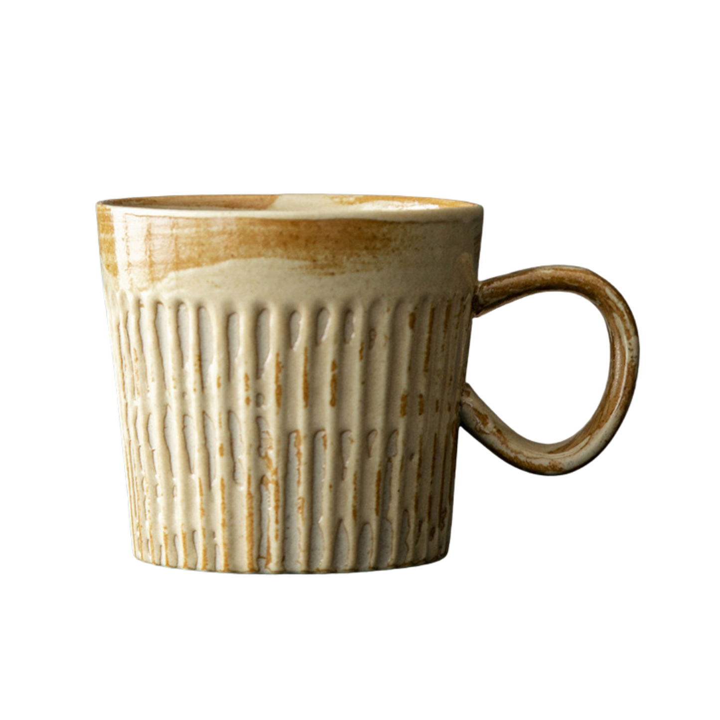 Lot de 2 Tasses en Céramique – Collection Naturelle (170 ml)