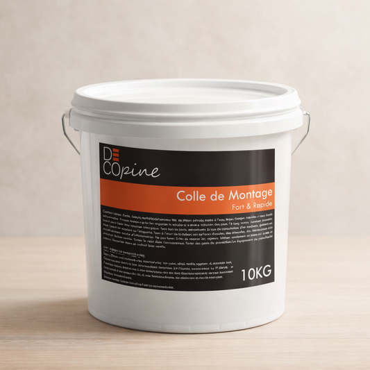 Colle de Montage Professionnelle - Spéciale panneaux muraux souples en pierre naturelle – 10 kg