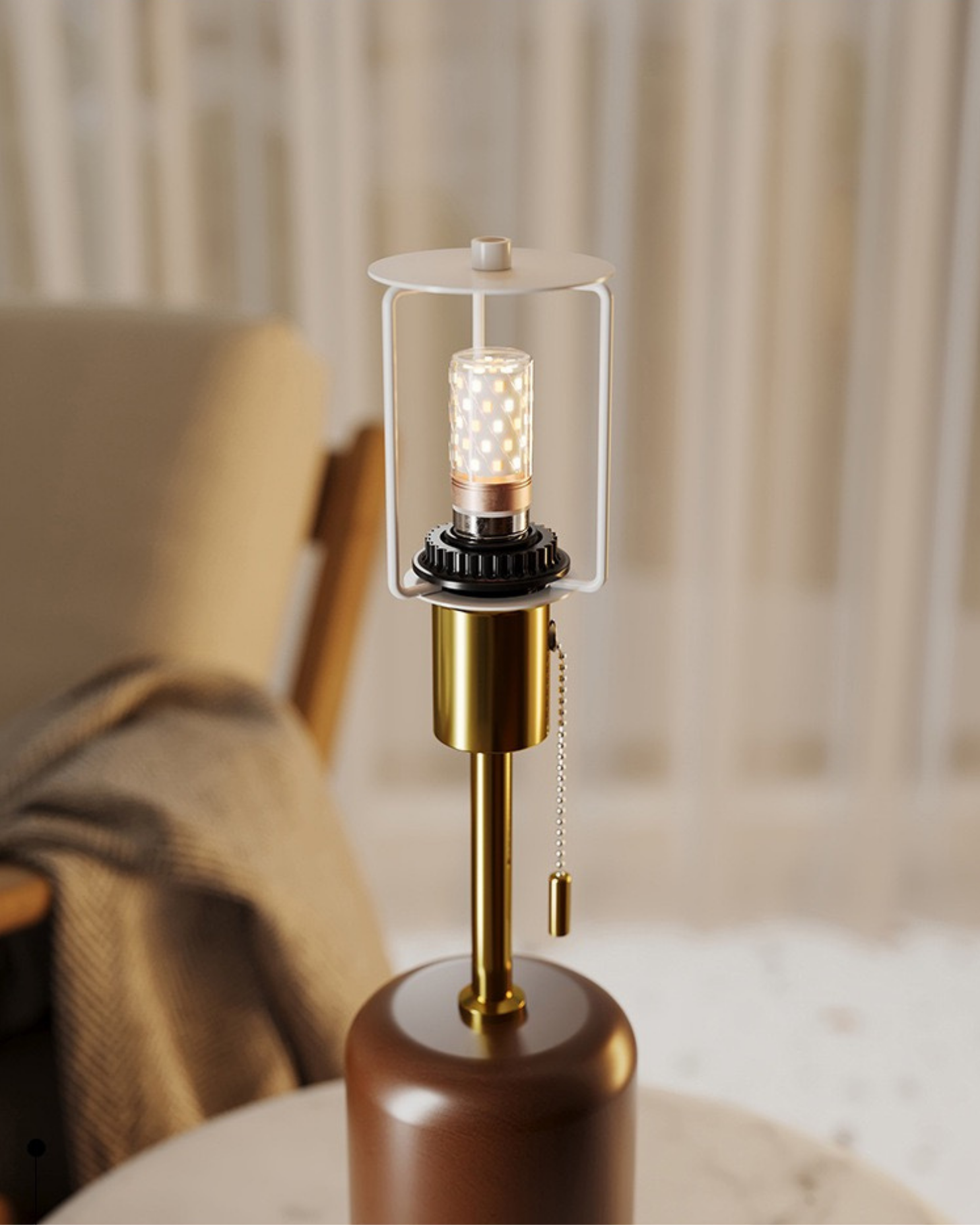 Table Lamp – 3 Light Colors – Decopine
