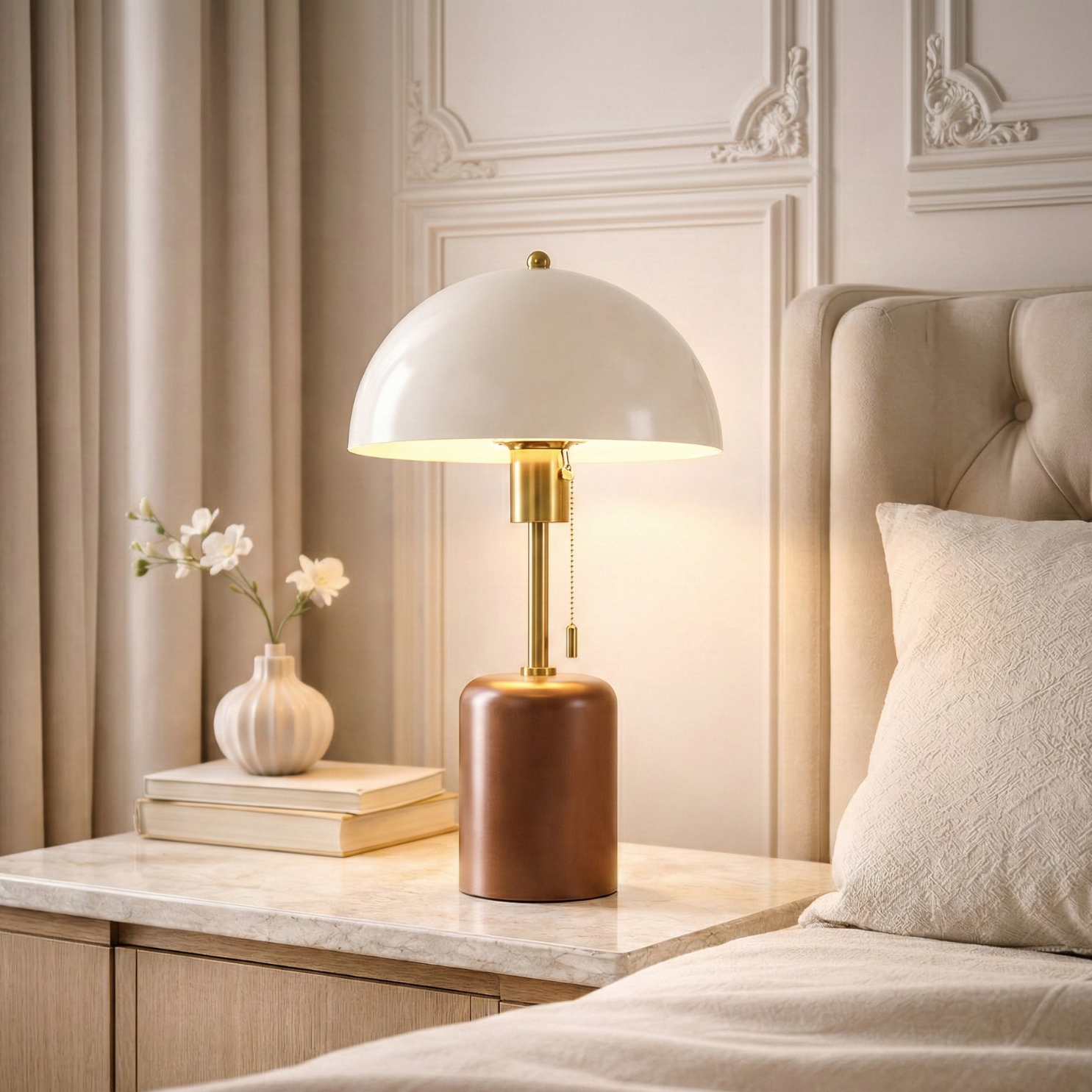 Table Lamp – 3 Light Colors – Decopine