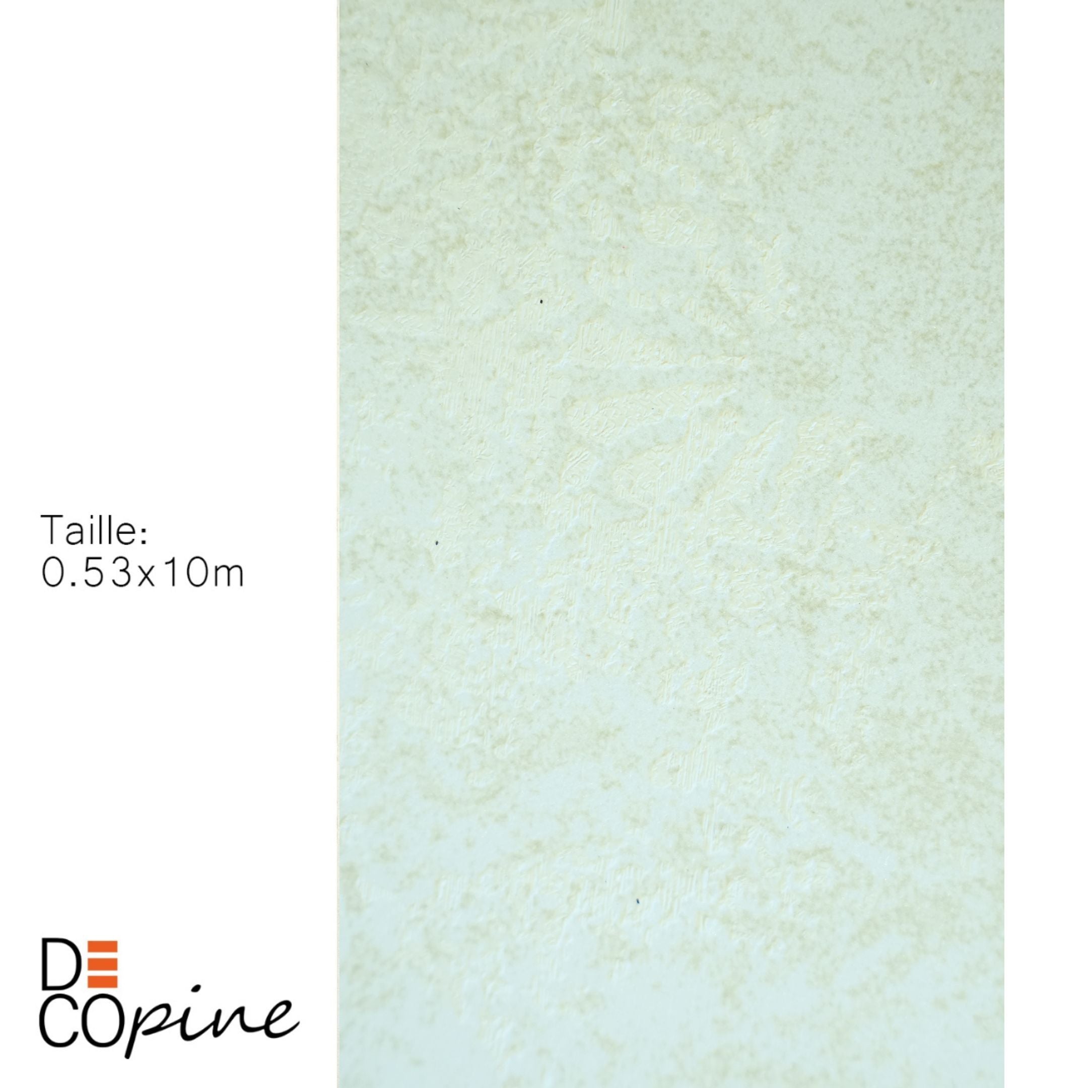 Non-Woven Wallpaper Gentle Voice – Light Mist Green – 0.53 x 10 m