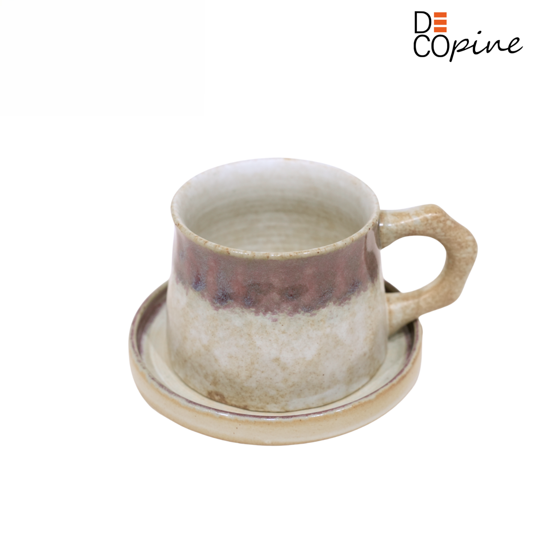 White Ceramic Coffee Mug - Handmade - 300ml